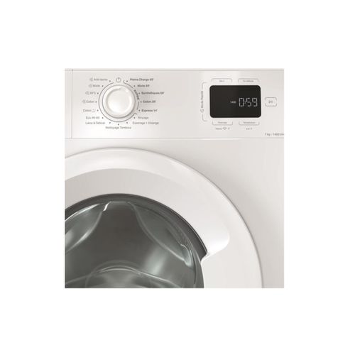 Lave-linge hublot INDESIT IM764MYTIMEFR 7kg vue d'ambiance 1
