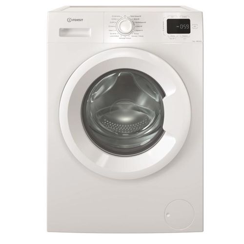 Lave-linge hublot INDESIT IM764MYTIMEFR 7kg vue 3/4