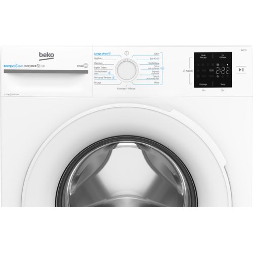 Lave-linge hublot BEKO BM3WFU37210W 7kg