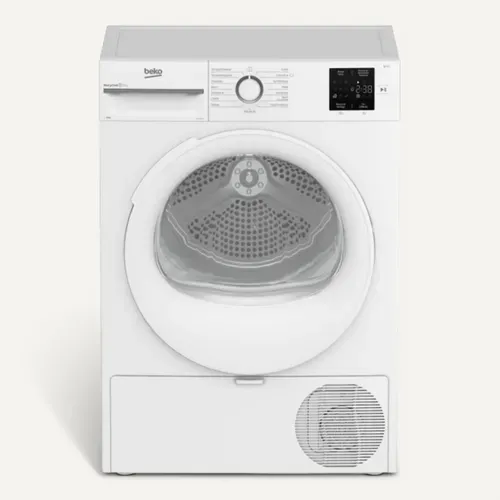 Sèche-linge hublot BEKO D3H18C01W 8kg vue de face
