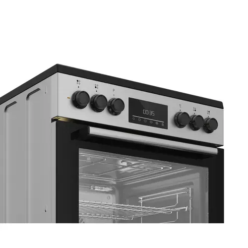 Cuisinière vitrocéramique BEKO CUV6732XG 4 foyers 72L