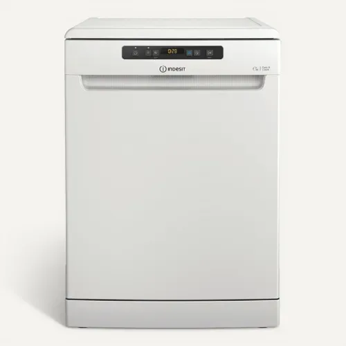 Lave-vaisselle pose libre INDESIT IN2FA14B3N6W 14 couverts vue de face