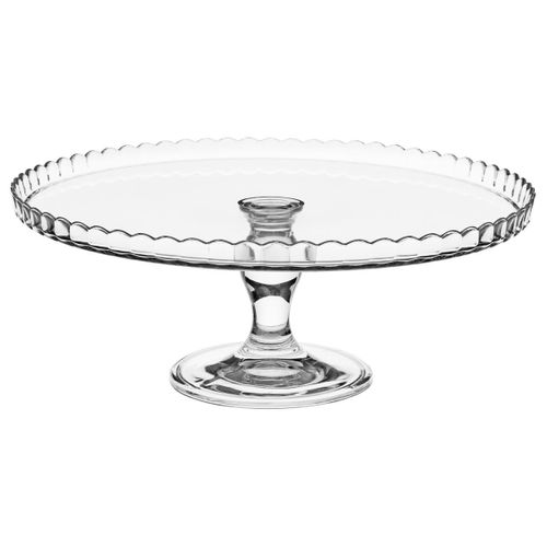 Présentoir à Gâteau Avec Cloche "lara" 32cm Transparent