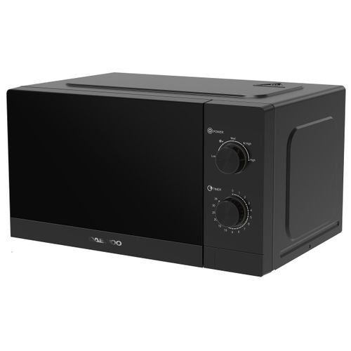 Four micro-ondes monofonction DAEWOO MD-FA200SB - 20L - Noir vue de profil