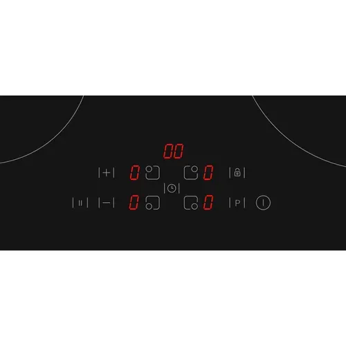 Table de cuisson induction DAEWOO BH6ITF37BNM 4 foyers Noir