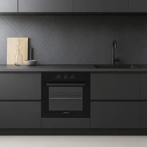 Four encastrable DAEWOO BO6EM15GBNL 72L Noir vue d'ambiance 1
