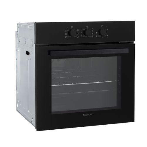 Four encastrable DAEWOO BO6EM15GBNL 72L Noir vue 3/4