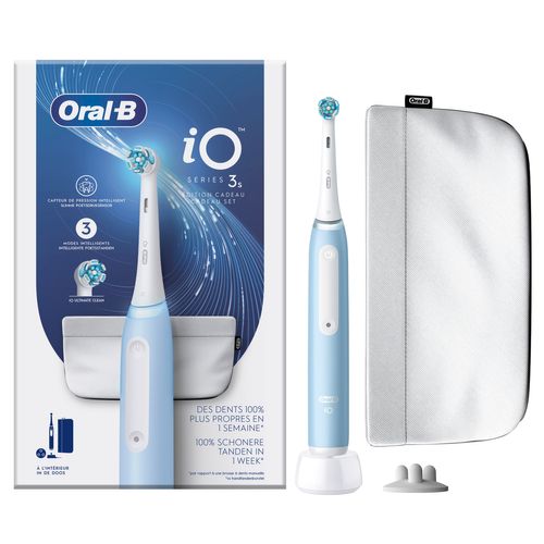 Brosse à dents électrique ORAL-B iO3 Blue Edition Cadeaux