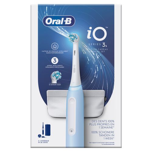 Brosse à dents électrique ORAL-B iO3 Blue Edition Cadeaux