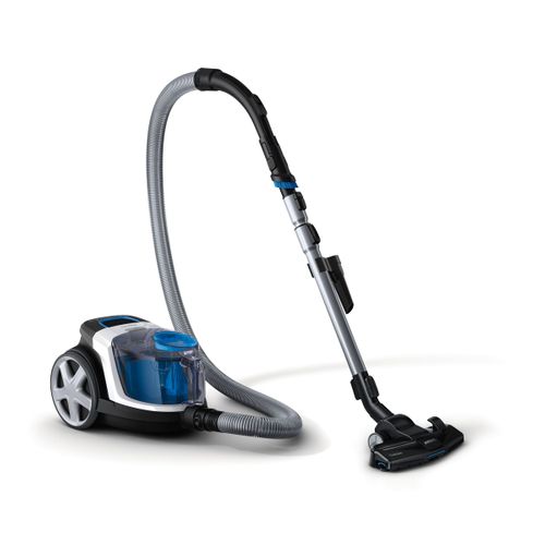 Aspirateur Traîneau Sans Sac Powerpro Compact - 650w - 79 Db - A - Blanc Étincelant - Fc9332/09
