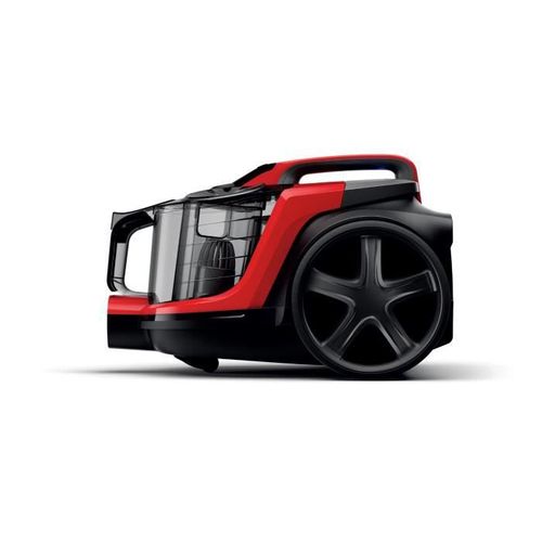 Aspirateur Traîneau Sans Sac Powerpro Expert - 650w - 76 Db - A - Rouge - Fc9729/09