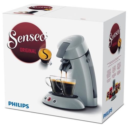Machine à Café à Dosettes, 0,7 L, 1450 W, Gris, Double Tasse