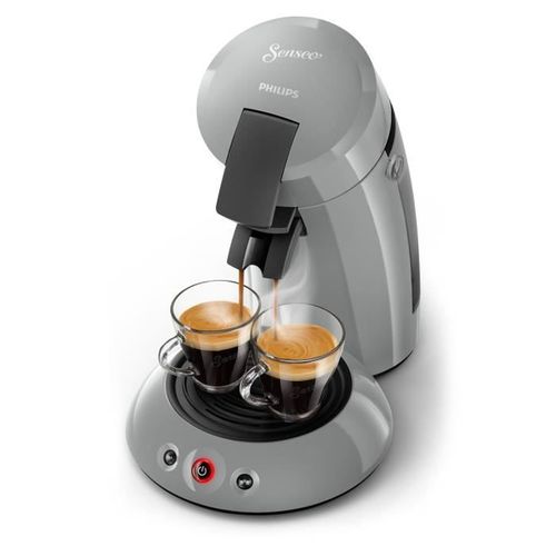 Machine à Café à Dosettes, 0,7 L, 1450 W, Gris, Double Tasse