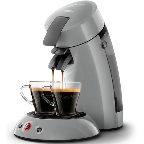 Machine à Café à Dosettes, 0,7 L, 1450 W, Gris, Double Tasse