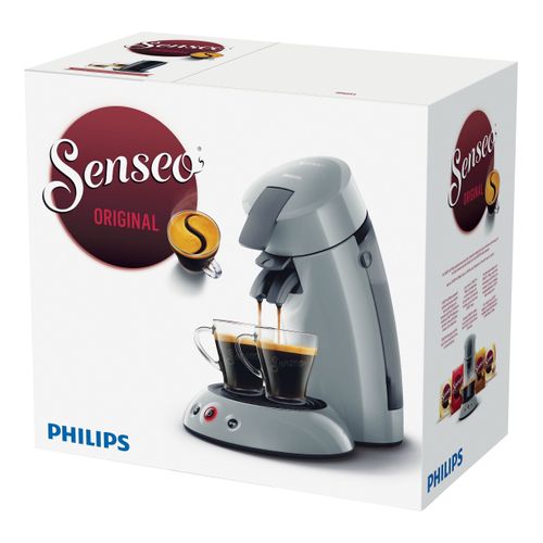 Machine à Café à Dosettes, 0,7 L, 1450 W, Gris, Double Tasse