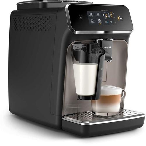 Machine À Expresso Auto Broyeur Caft2235/40/phi Marron Zinc 3 Boissons Lattego Ecran Tactile