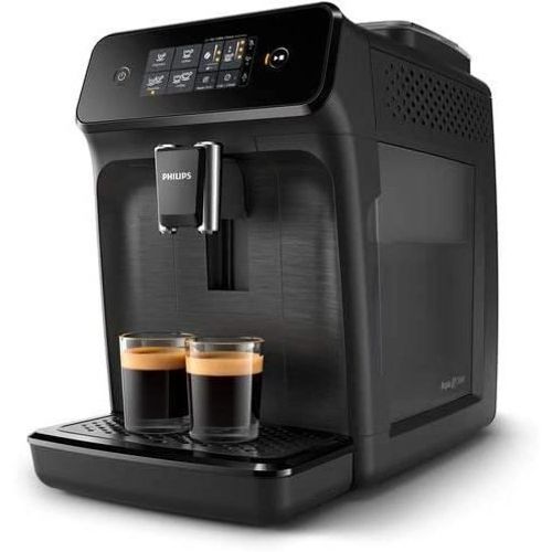 Machine À Café Expresso Ep1200 Avec Broyeur 2 Boissons Ecran Tactile Aquaclean Noir Mat