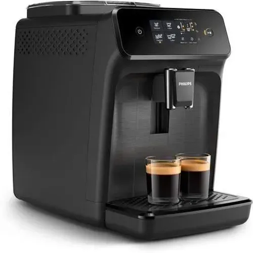 Machine À Café Expresso Ep1200 Avec Broyeur 2 Boissons Ecran Tactile Aquaclean Noir Mat