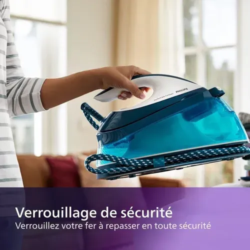 Centrale Vapeur Perfectcare Compact - 6,5 Bar - Effet Pressing Jusqu'à 400g - Réservoir - Gc7840/20