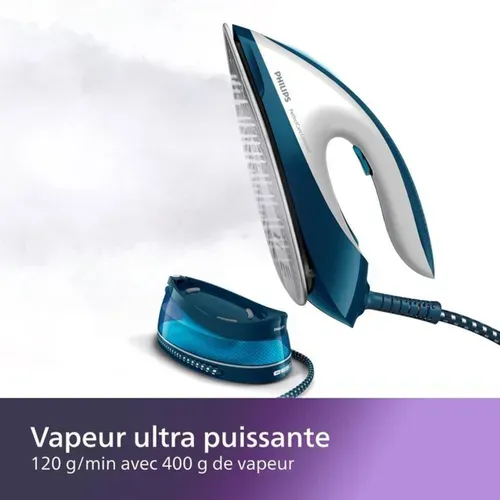 Centrale Vapeur Perfectcare Compact - 6,5 Bar - Effet Pressing Jusqu'à 400g - Réservoir - Gc7840/20