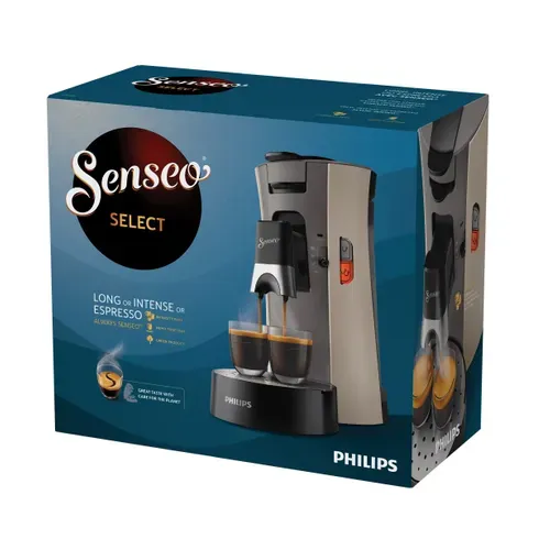 Machine à Dosette Senseo Philips Select Csa240/31 Nougat