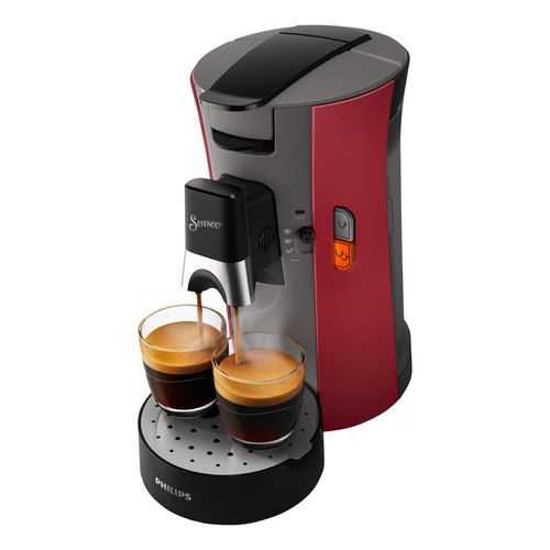 Machine à dosette Senseo PHILIPS Select CSA240/91 Rouge
