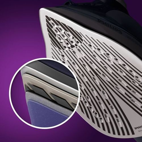 Fer À Repasser Vapeur Serie 5000 2400w 45g/min Effet Pressing 180g Violet - Dst5030/80