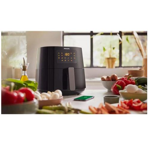 Friteuse Sans Huile Airfryer Essential Xl Digital - 1.2kg - 7 Préréglages - Gris - Hd9280/60
