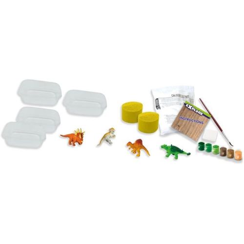 Jeu Scientifique Fossiles De Dinosaures - Fouille, Moulage Et Peinture (5-12 Ans)