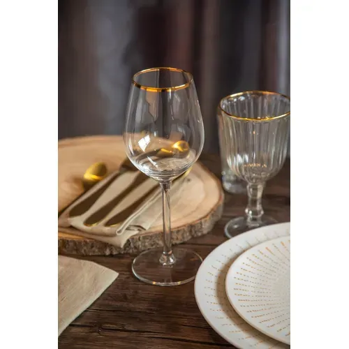 Pack de 8 verres eau/vin CHALET Transparent vue d'ambiance 1