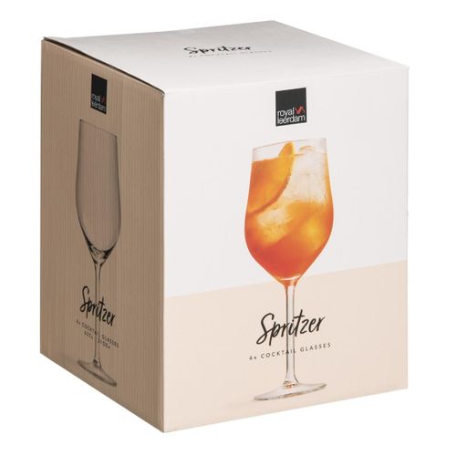 Lot De 4 Verres à Cocktails "spritz" 62cl Transparent