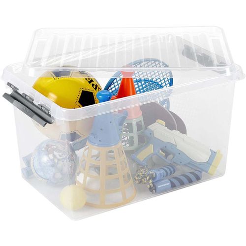 Boîte De Rangement En Plastique Q-line 62 Litres