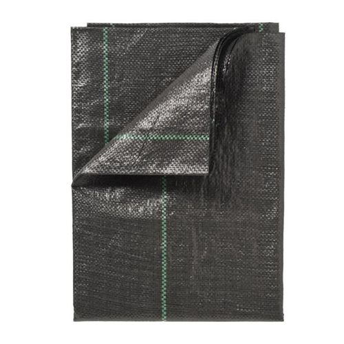 Bâche Anti-mauvaises Herbes Tissée 100 G/m² 1 X 50 M Noire