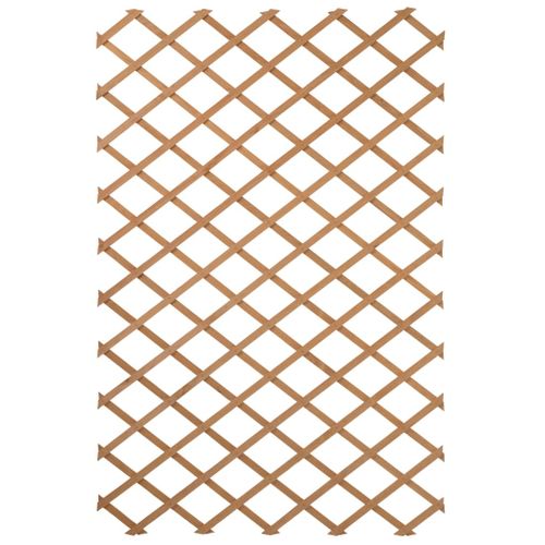 Palissade De Jardin Réglable 50 X 150 Cm Bois Naturel Bordure Clôture Terrasse Patio