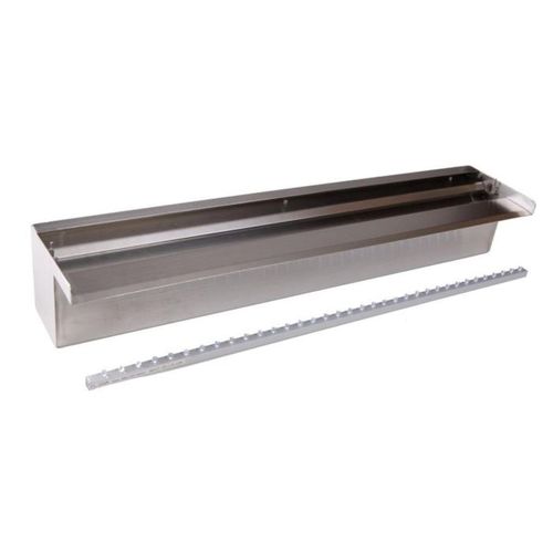 Niagara 60 Kit Cascade LED - Lame Inox 60 Cm, Bassin 65 L, Pompe 3900 L/h