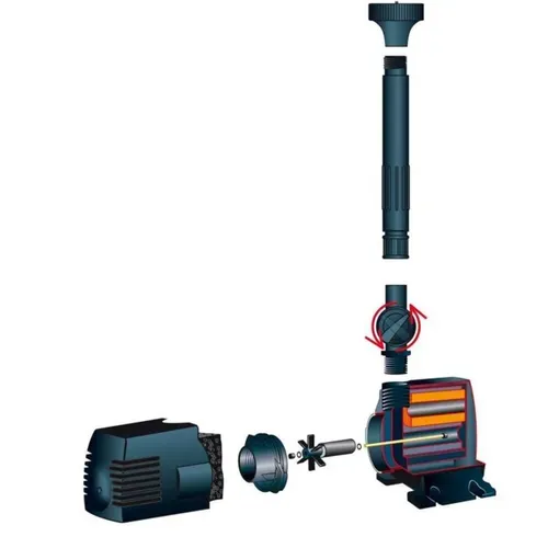 Pompe Submersible Xtra 400 - 380 L/h, 5 W, Jet Volcanique Inclus