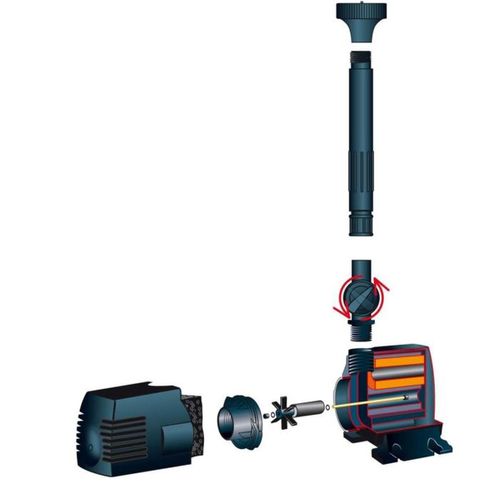 Pompe Submersible Xtra 2300 - 2300 L/h, 35 W, Câble 10 M