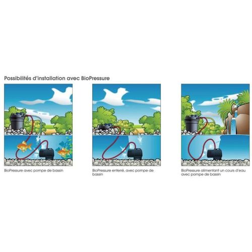 Filtre De Bassin Sous Pression Biopressure Ii 3000 Plusset + Uv 5 W