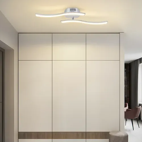 Plafonnier LED Salon 12w 3000k Lampe De Cuisine Pour Salon Chambre