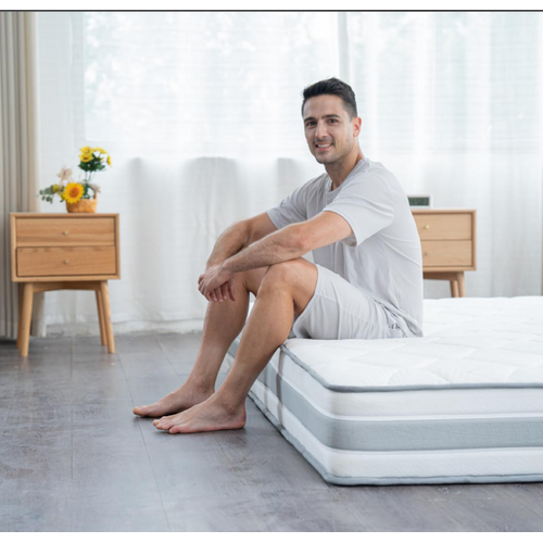Matelas à Ressorts Ensachés 90x190 cm 7 Zones,  Dureté H3/h4, Epaisseur 25 cm