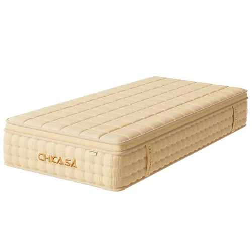 Matelas à Ressorts Ensachés 90×200 Cm, 7 Zones, Epaisseur 25cm, h3, 10 Couches
