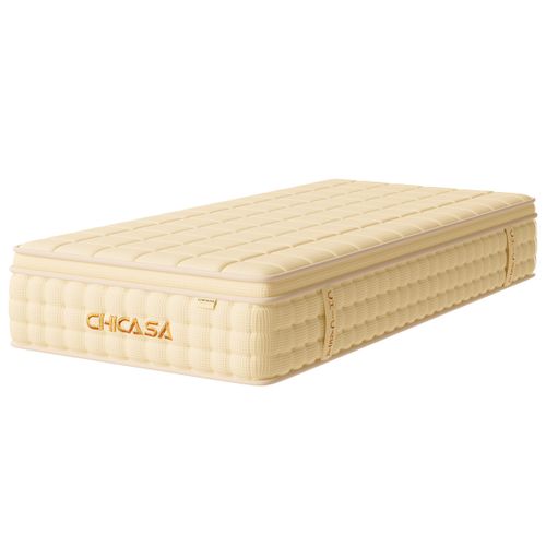 Matelas à Ressorts Ensachés 140×200 cm, 7 Zones, Epaisseur 25cm, h3, 10 Couches