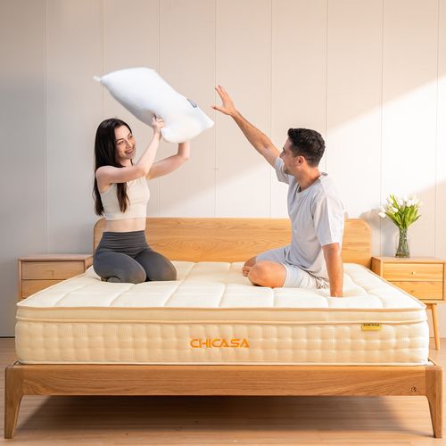 Matelas à Ressorts Ensachés 140×200 cm, 7 Zones, Epaisseur 25cm, h3, 10 Couches