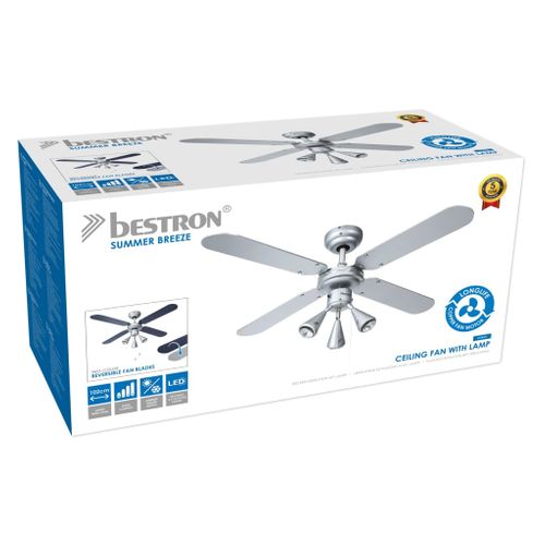 Ventilateur De Plafond 102cm + Lumière Dlhb42s