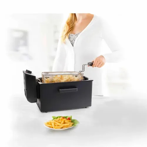 182727 Friteuse Electrique Semiprofessionnelle  Noir