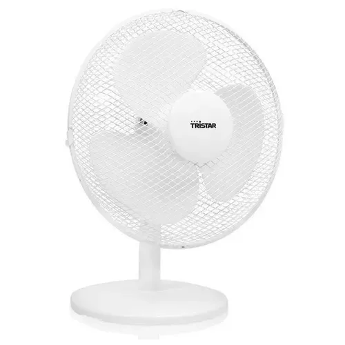 Ventilateur De Table 30cm 40w 3 Vitesses Blanc Ve5724
