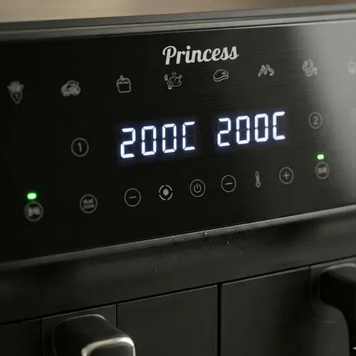 Air Fryer Double paniers 11L PRINCESS 2700W- Noir