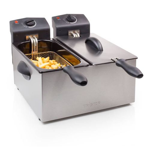 Friteuse Inox 2x3l 2x1800w - Fr-6937