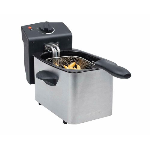 Friteuse Electrique Semi-professionnelle Inox 2L 800W FR-6919