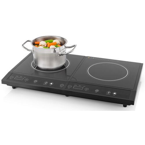 Table De Cuisson à Induction Posable 2 Feux 3400w - Ik6179